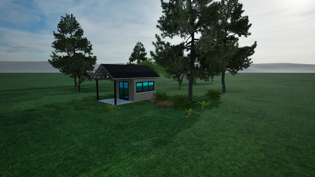 Plan pour pavillon de jardin